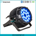 New Design 18PCS 10W RGBW Aluminum Garden Lighting LED Lamp